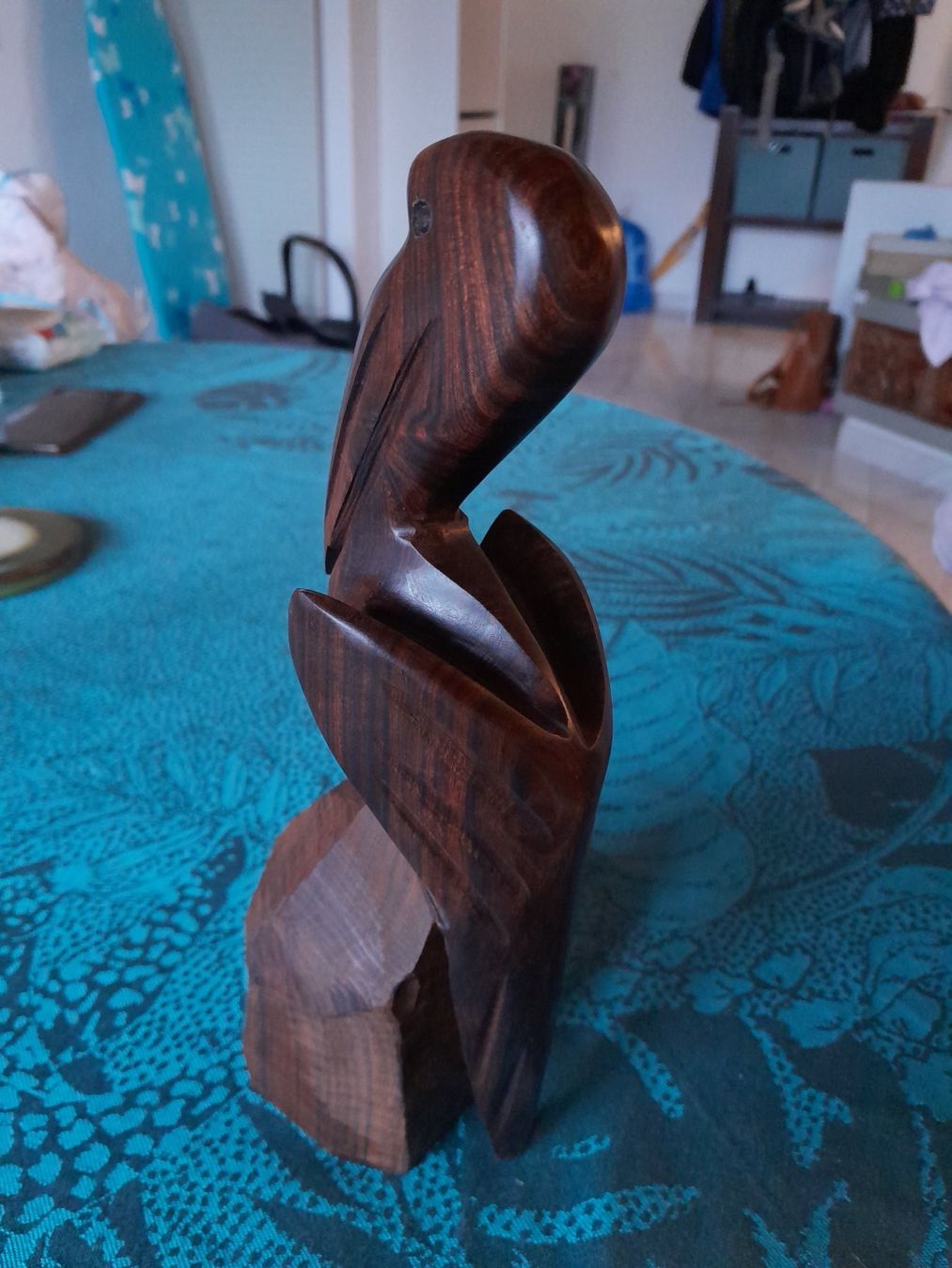 Sculture & Statue: Holzfigur geschnitzt, Pelikan – Usato da Neuheim venduto da discovery27 2