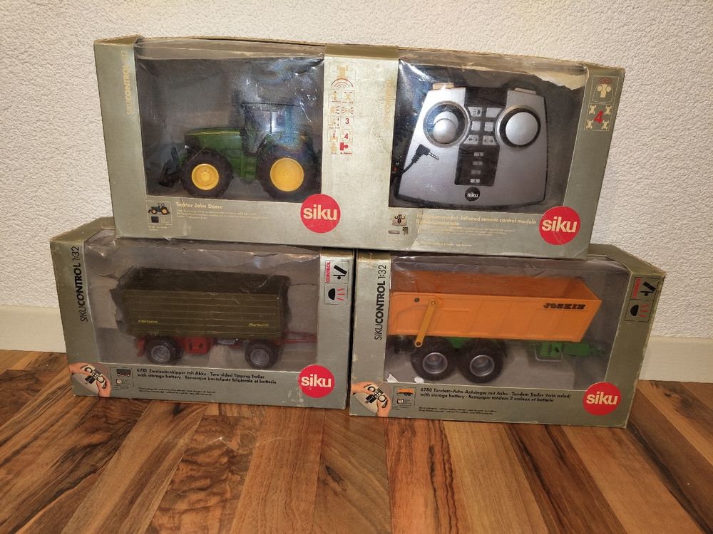 siku-rc-traktor-und-2-kippanh-nger-defekt-in-wolfhausen-f-r-chf-32