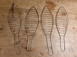 2 Stk Fischgrillformen Klemmbride fehlt