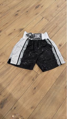 Leone Boxershorts Schwarz Pailletten Grösse S /  M neu