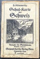 Schulkarte der Schweiz - Kümmerly u. Frey