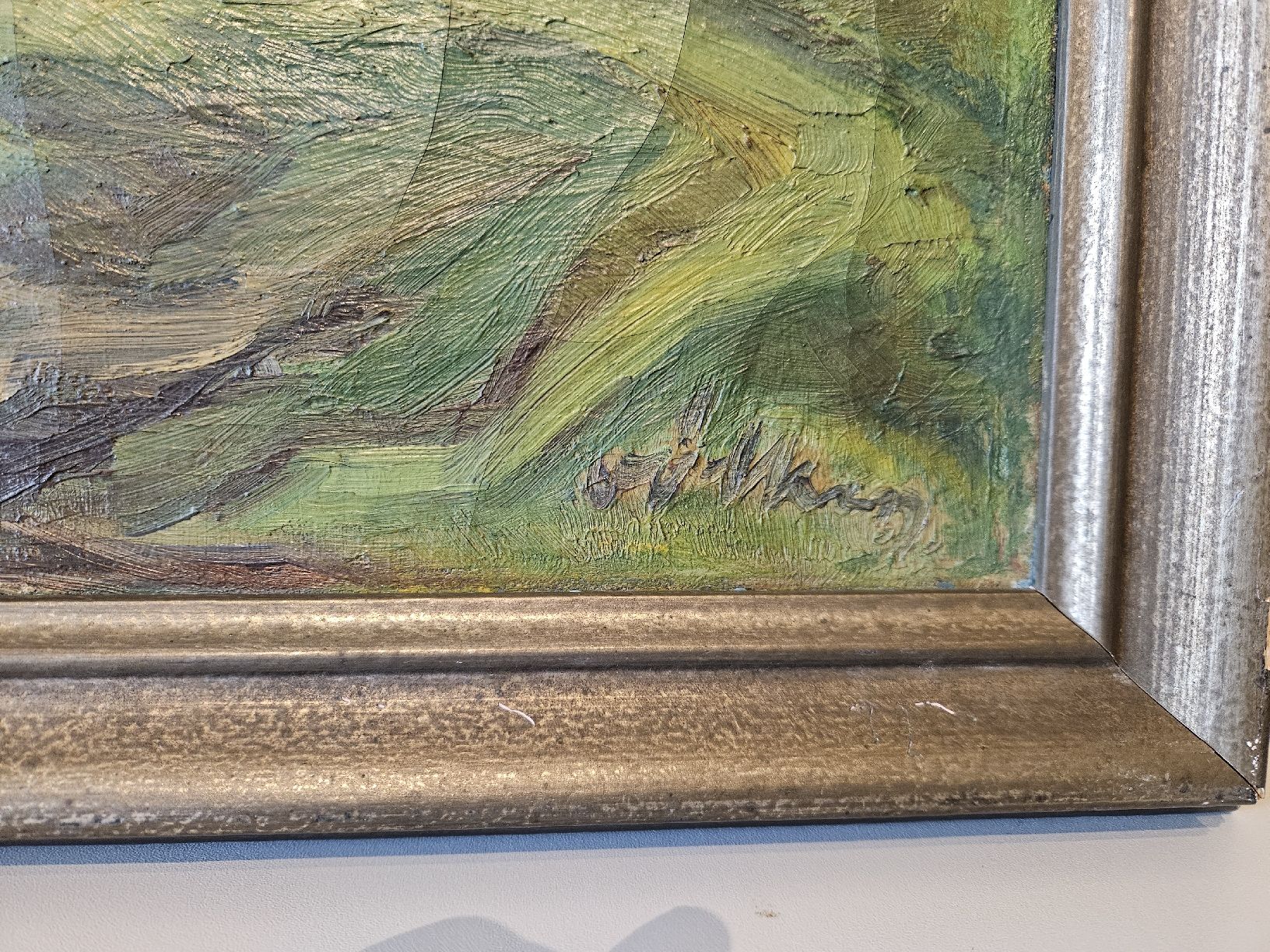 Dipinti: Gemälde Landschaft – Usato da Hauptwil venduto da Schwertfisch24 1