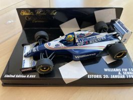 Minichamps 1:43 Williams FW15 Ayrton Senna Estoril 1994 – Éd