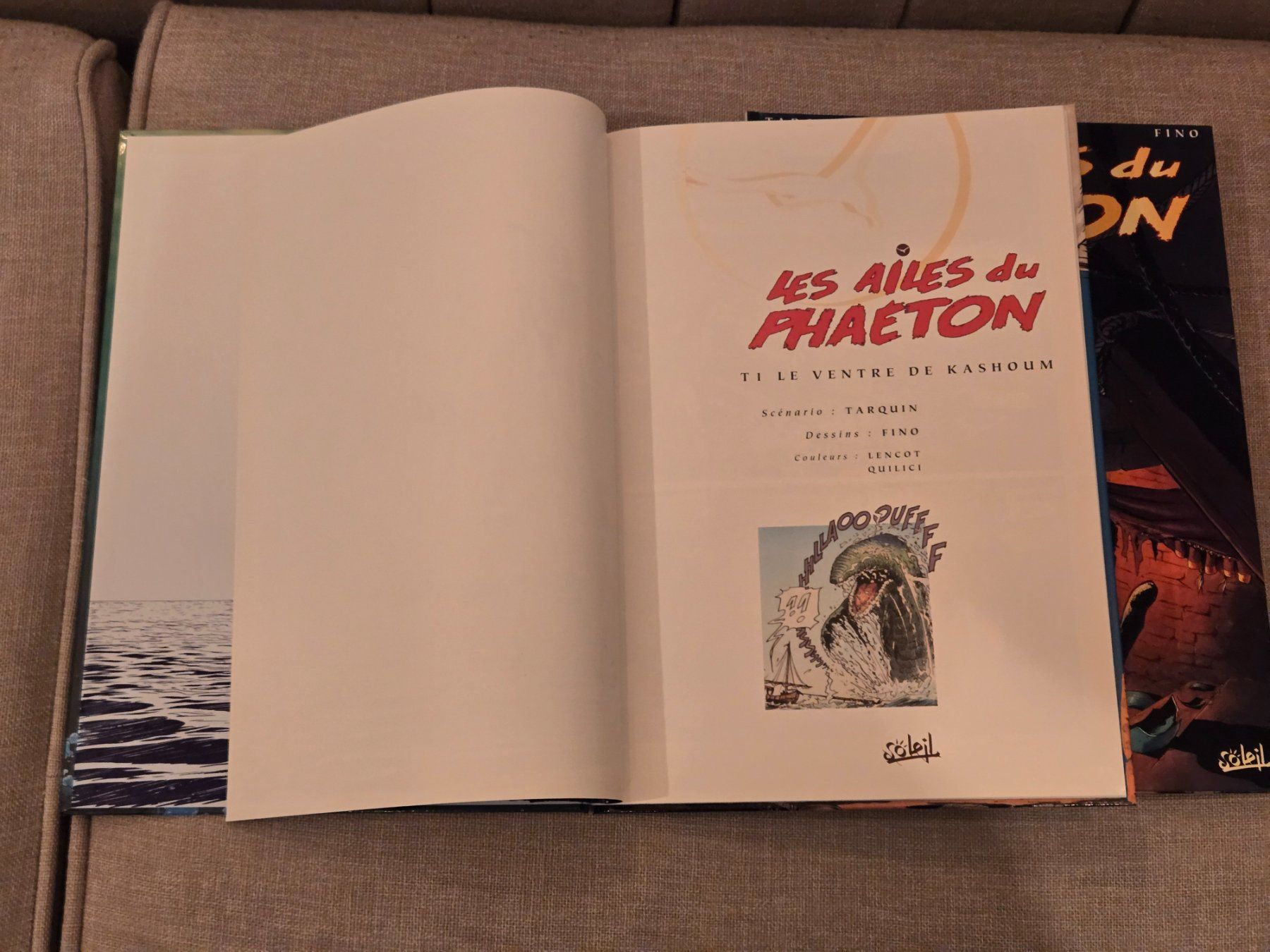 Comics: Les ailes du Phaéton N°1 à 3 - EO – Gebraucht aus Crémines von Blakedrake 4