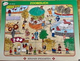 Puzzle mit Zoo-Motiv (45 Teile, Alter 4+)