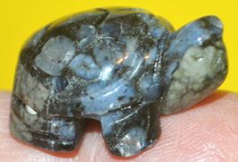 Deko – Heilsteine F-477 – Schildkröte – Rhyolith – 3x2cm