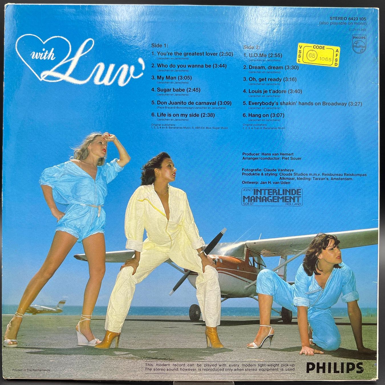 Dischi in vinile: Luv With Luv LP Philips 1977 – Usato da Häusernmoos venduto da platten-teller 1