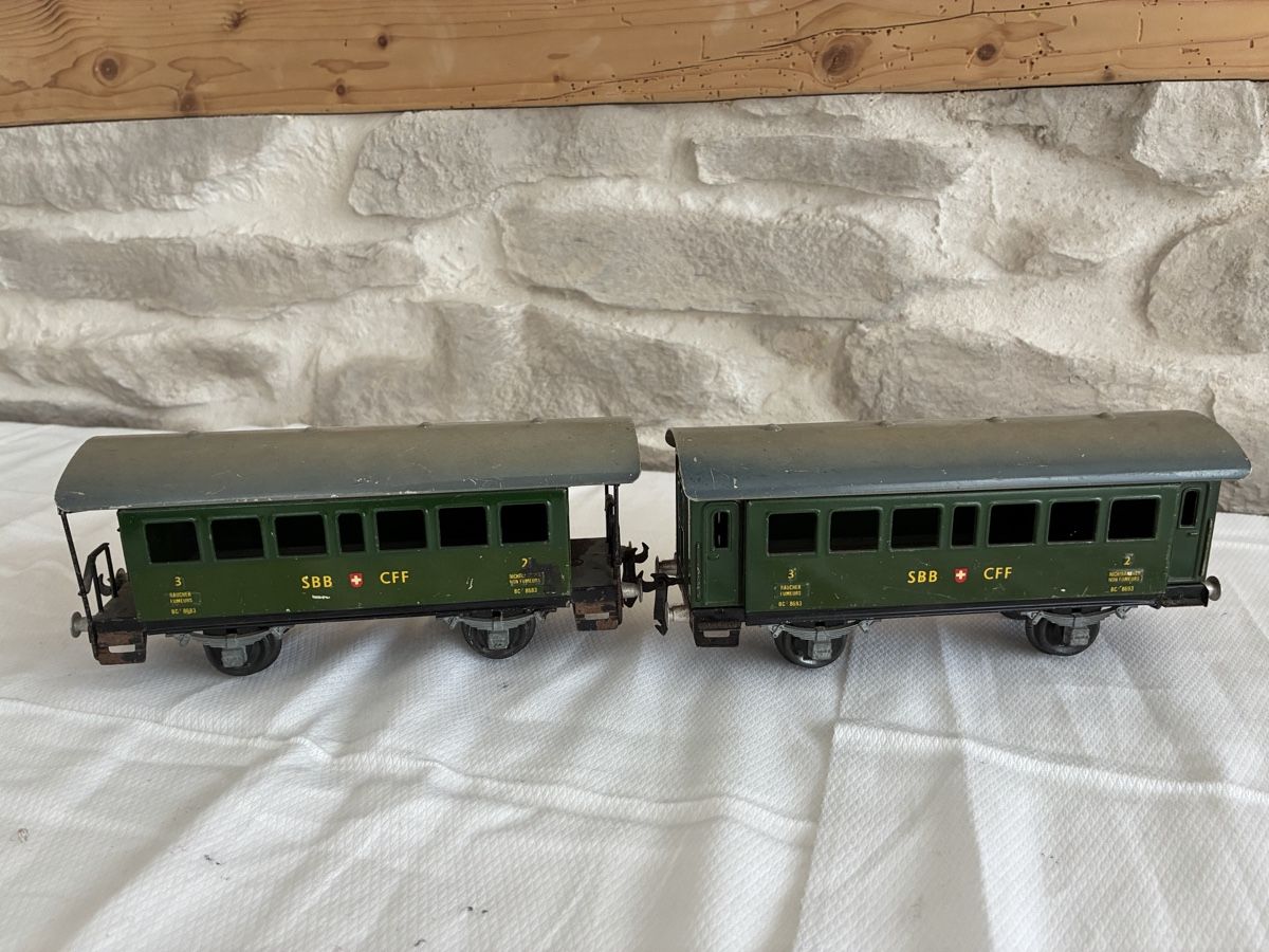 Buco Modellini di ferrovie: Personenwagen SBB CFF Buco – Usato da Buchs AG venduto da sasami01
