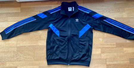 Adidas Originals SST Track Jacket Trefoil Black Blue M