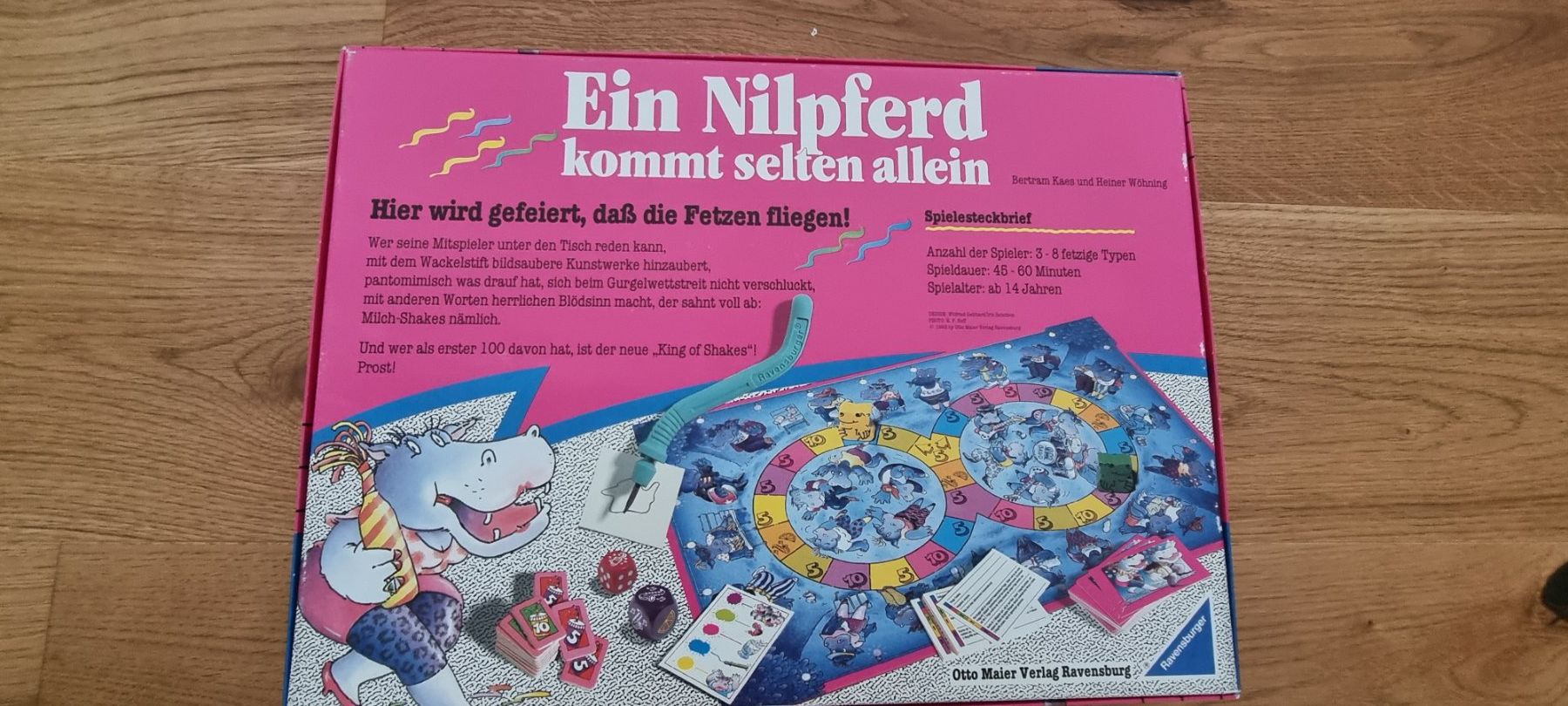 Ravensburger Giochi: Ravensburger: Ein Nilpferd kommt selten allein – Usato da Lachen SZ venduto da allesweg78 5