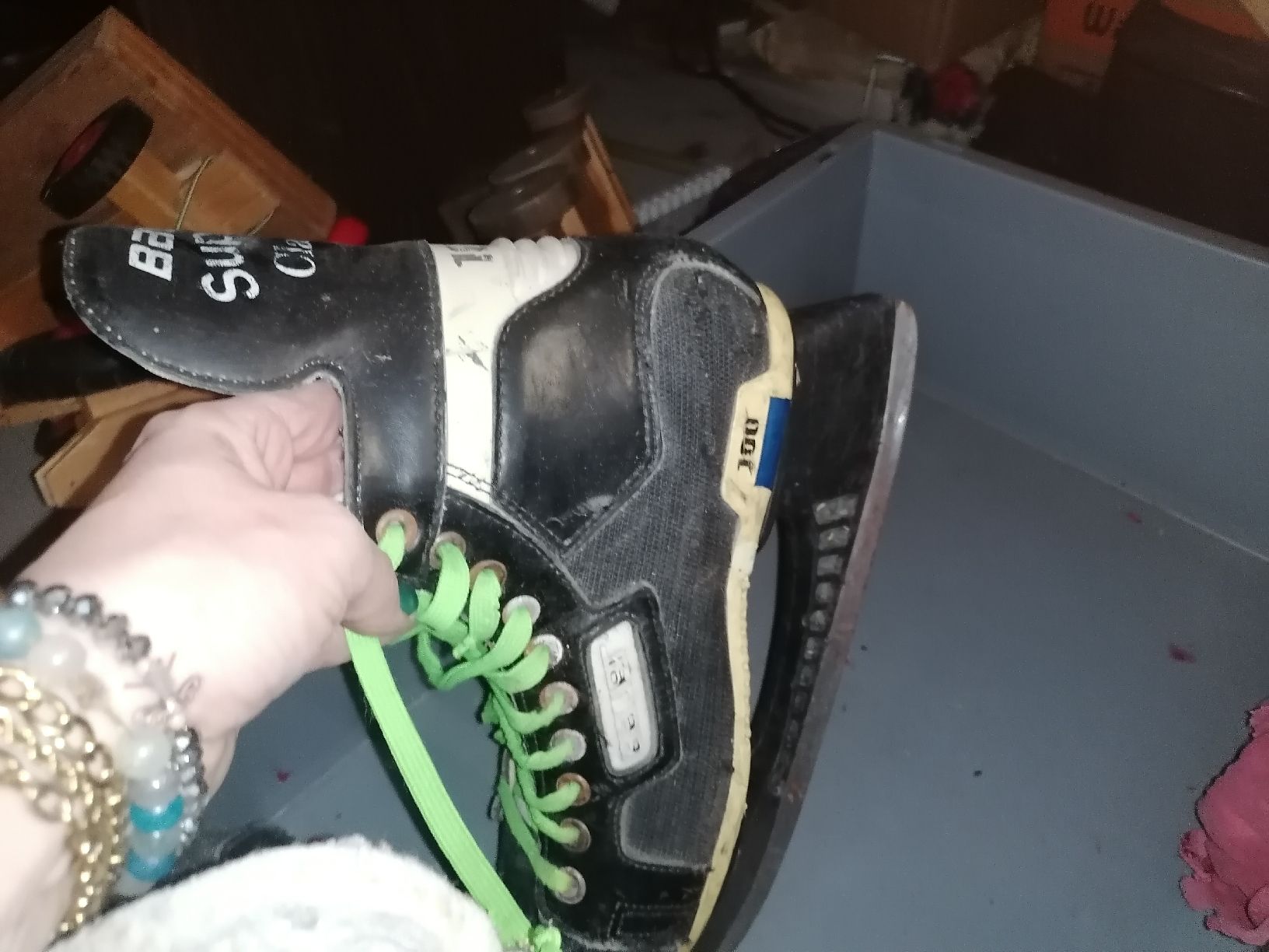 Pattini da ghiaccio: Bauer Supreme Classic Schlittschuhe,  – Usato da Boniswil venduto da 1988liringreen 4