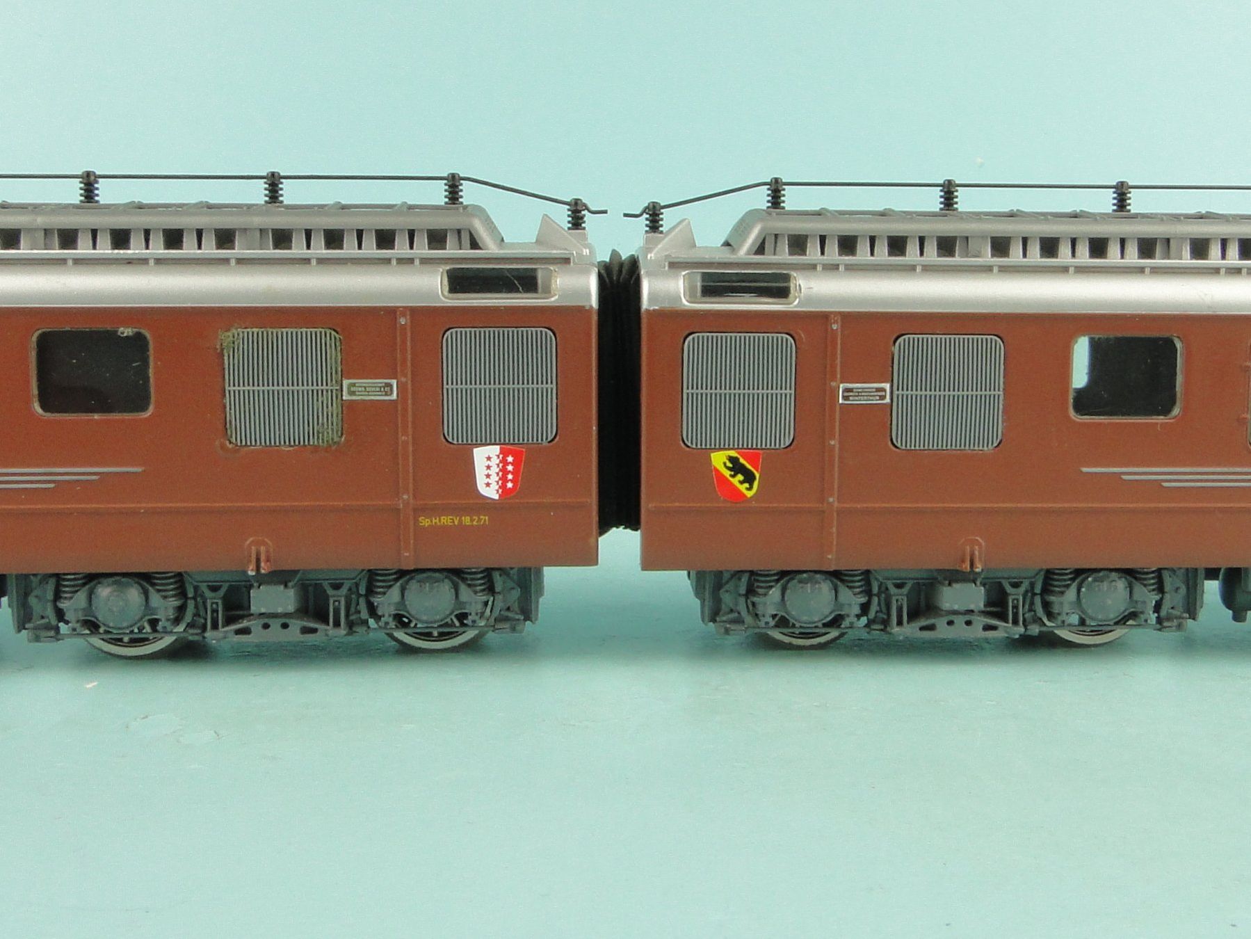 Hag Modellini di ferrovie: HAG 240 BLS Ae 8/8 AC – Usato da Bülach venduto da cann11 9
