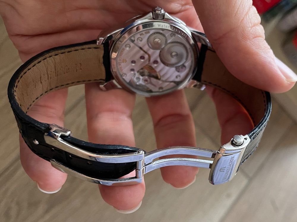 Maurice Lacroix Orologi: Maurice Lacroix Handaufzug 43mm Serviced Full Set! – Nuovo (secondo la descrizione) da Euthal venduto da dieUhrenwerkstatt 2