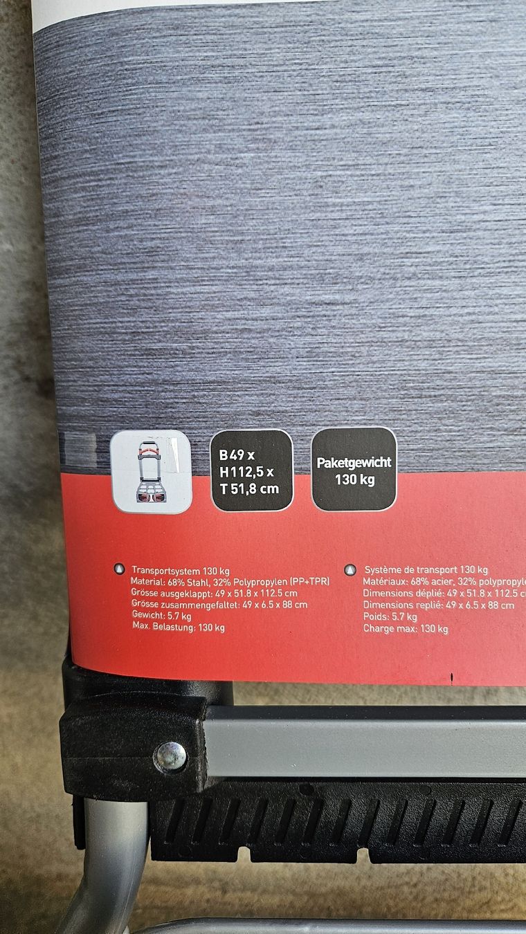 Schubkarren: faltbare Sackkarre / Ayce Transportsystem – Neu und originalverpackt aus Worb von evi_m8gv 4