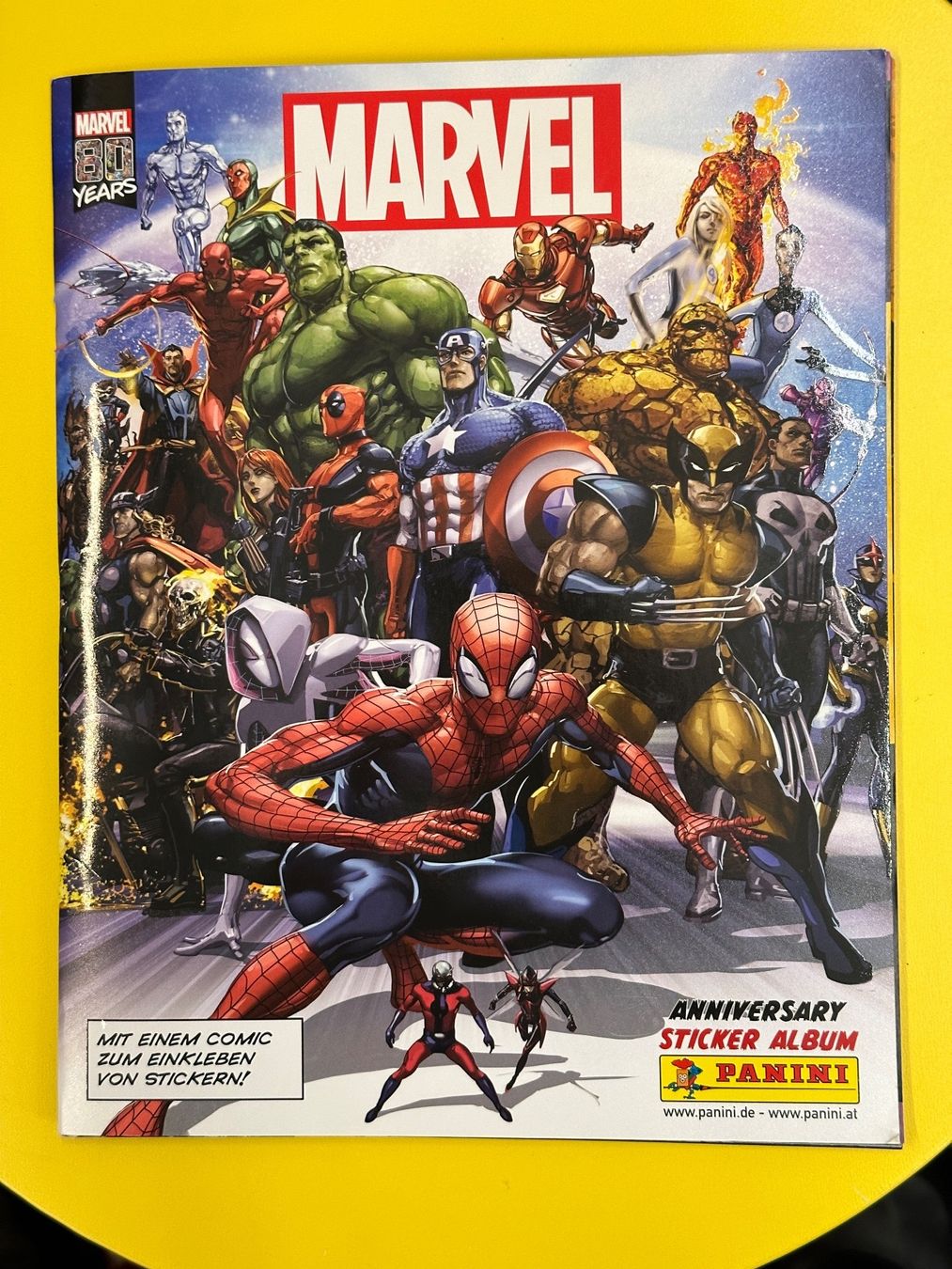 Panini Album: Marvel Panini Album 80 years Marvel – Usato da Reiden venduto da Zofi-Brocki