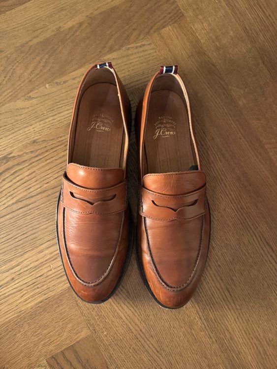 Oar stripe best sale penny loafers