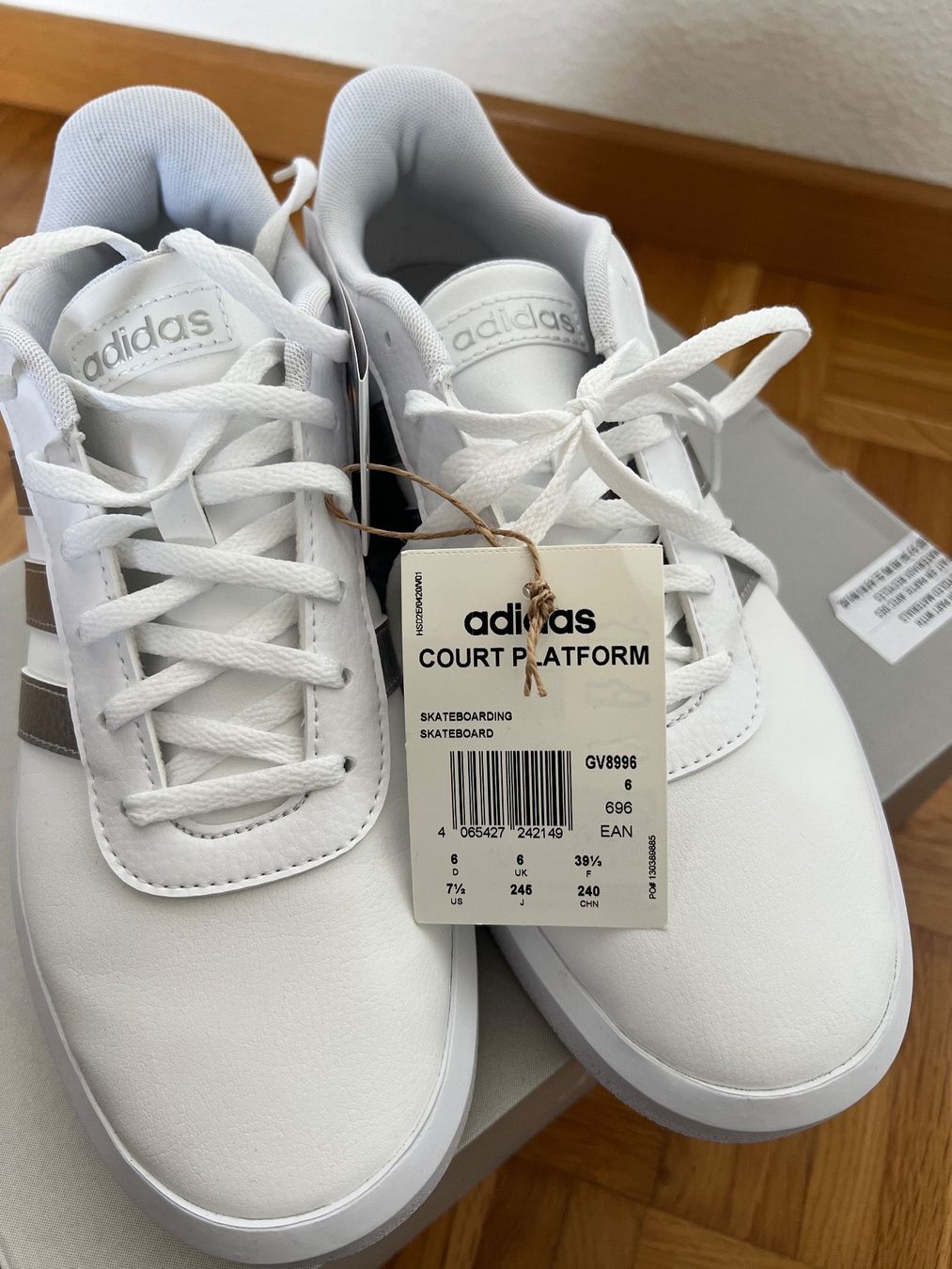 Adidas Scarpe da donna: ADIDAS COURT PLATFORM 39 1/3 – Usato da Horgen venduto da linuxrp 4