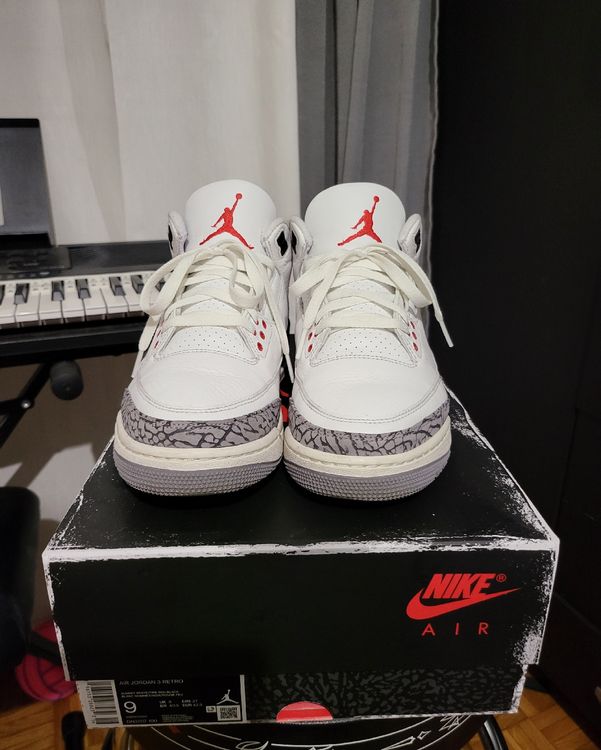 NIKE AIR JORDAN 3 WHITE CEMENT Kaufen auf Ricardo