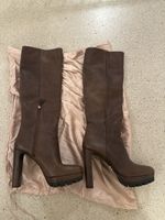 Elegante Prada Stiefel, Gr. 40.5, braun - Herbst Must-Have!