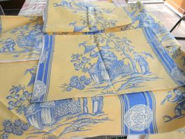 grandes chutes de toile de coton