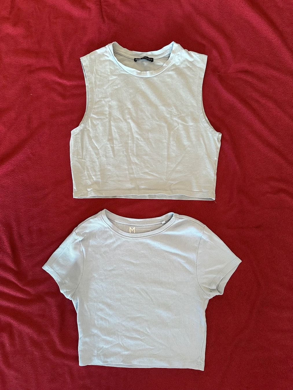 Kleiderpakete: Paket 5 x Oberteil Gr. M hellblau top Zustand – Gebraucht aus Emmenbrücke von little.treasures 4