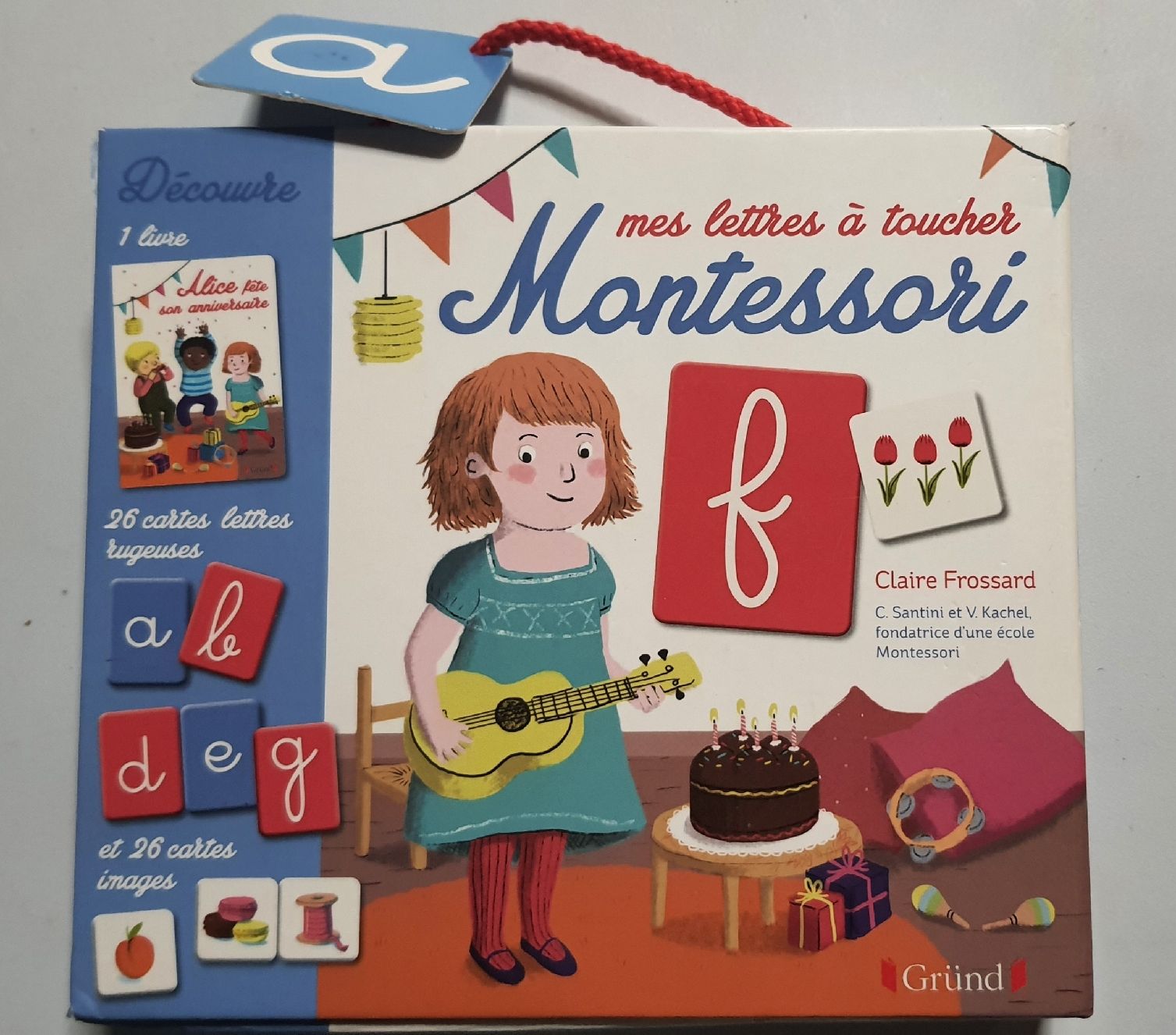 Spiele: Montessori, mes lettres à toucher – Gebraucht aus Montmollin von islachat