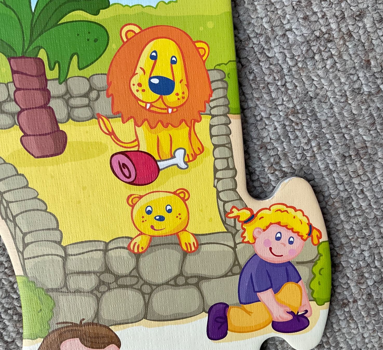 Haba Puzzle: Haba, Wimmelpuzzle Zoo – Usato da Niederteufen venduto da sicmu 5
