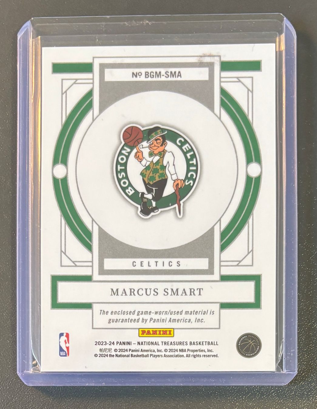 Cartoline: Marcus Smart 2023 National Treasures Game Worn Patch /25 – Nuovo (secondo la descrizione) da Muri b. Bern venduto da winningloser 1