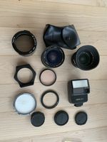 Canon F70 Kamera mit Zubehör (Tokina Objektive & Blitz)