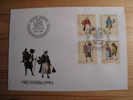 Pro Patria 1990 FDC