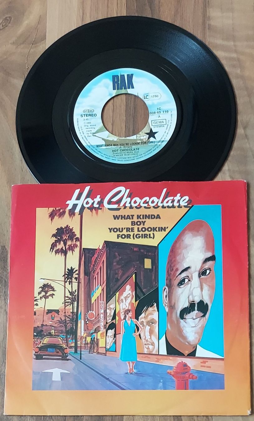 Dischi in vinile: HOT CHOCOLATE - WHAT KINDA BOY YOU'RE LOOKIN' FOR – Usato da Steckborn venduto da Quo7