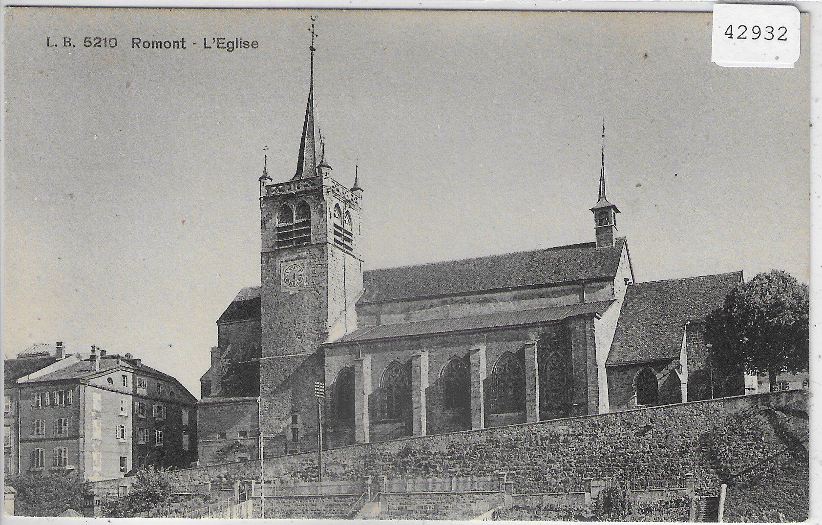 Cartoline postali: Romont - L'Eglise – Usato da Ettingen venduto da Kartenplanet