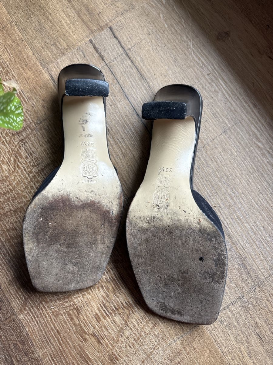 Damenschuhe: Mules Russel&Bromley London Leder – Gebraucht aus Bern von LoveVintageY2K 4