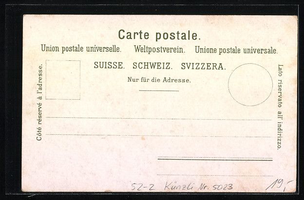 Cartoline postali: Litho Luzern, Ort mit Pilatus, Berg mit  – Usato da Berlin venduto da bartko-reher 1