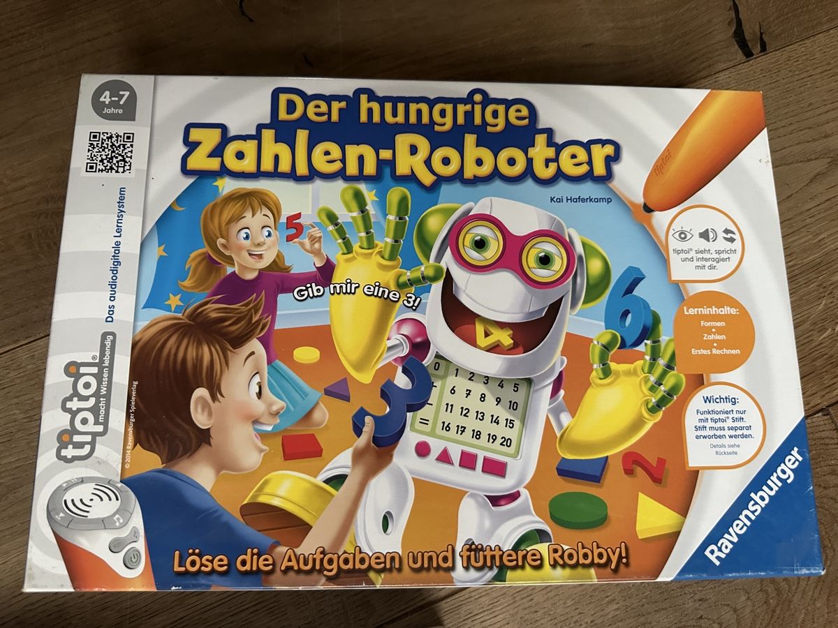 Tiptoi Giochi: Tiptoi Der Hungriger ZahlenRoboter – Usato da Wettingen venduto da Violete01