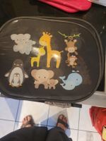 Sonnenschutz Auto für Kinder mit Tiermotiven 2 Stücke