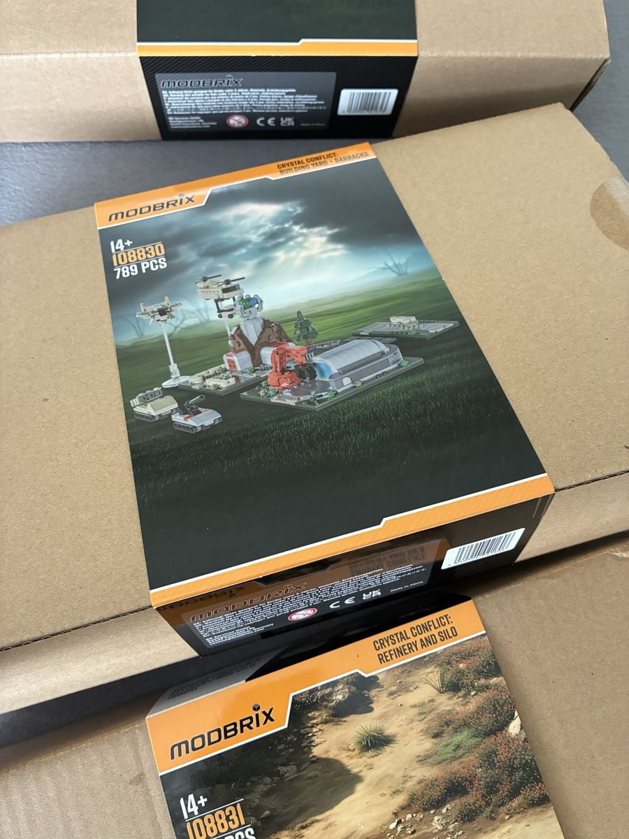 Baukästen: Modbrix Crystal Conflict Sets - Neu, OVP, 3 Stück! – Neu und originalverpackt aus Bergdietikon von fabioabarth 1