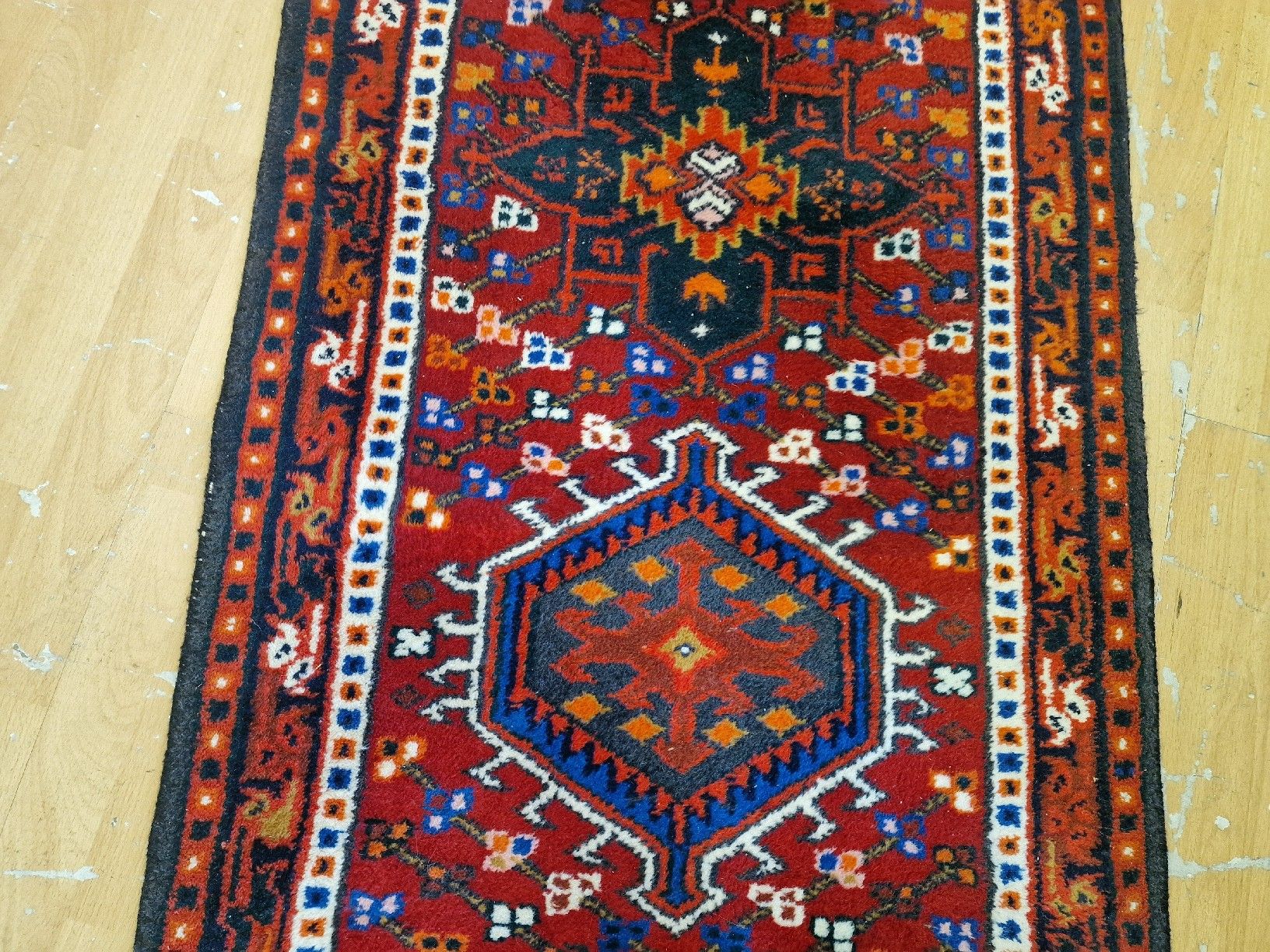 Tappeti: Orientteppich Läufer rot mehrfarbig – Usato da BERN venduto da Intarsia 2