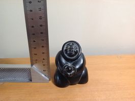 Eskimo Art Skulptur signiert - art inuit - maternité  BOMA
