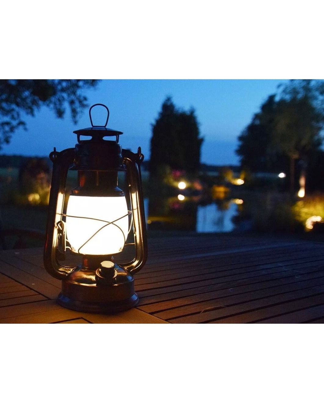Laternen: +LED Camping Laterne im Retro Stil Petrol – Neu und originalverpackt aus Amriswil von JaJa-Express 4