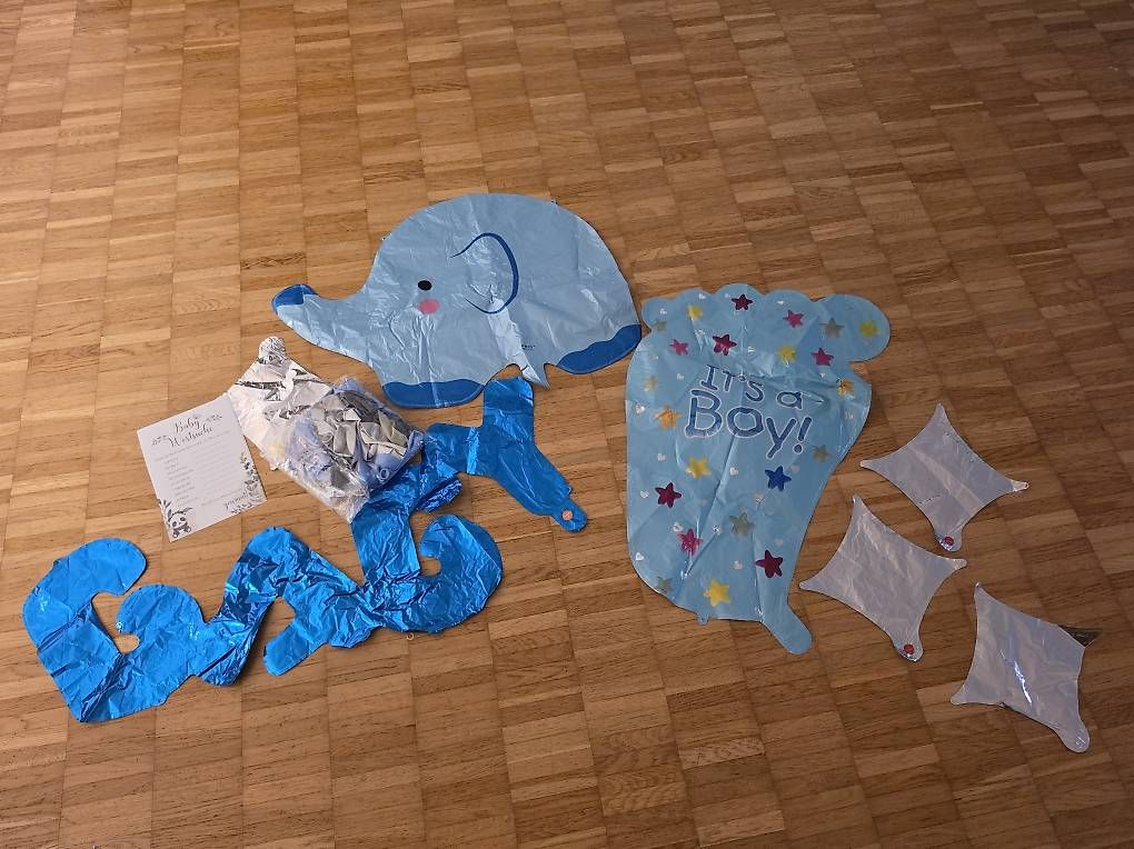 Alle Dekorationen: Babyshower-Party Ballone/Spiele – Gebraucht aus Rieden AG von WhitePeach 1