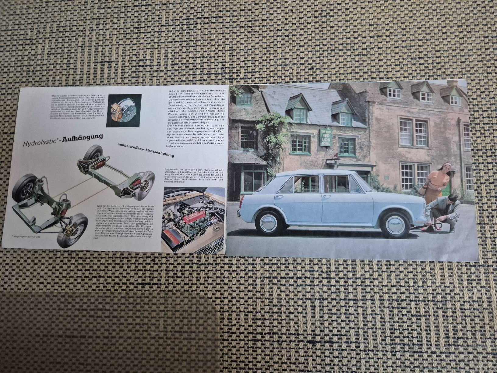 Austin Documenti: Austin 1100 Prospekt  – Difettoso da Frutigen venduto da Timowyssen 1