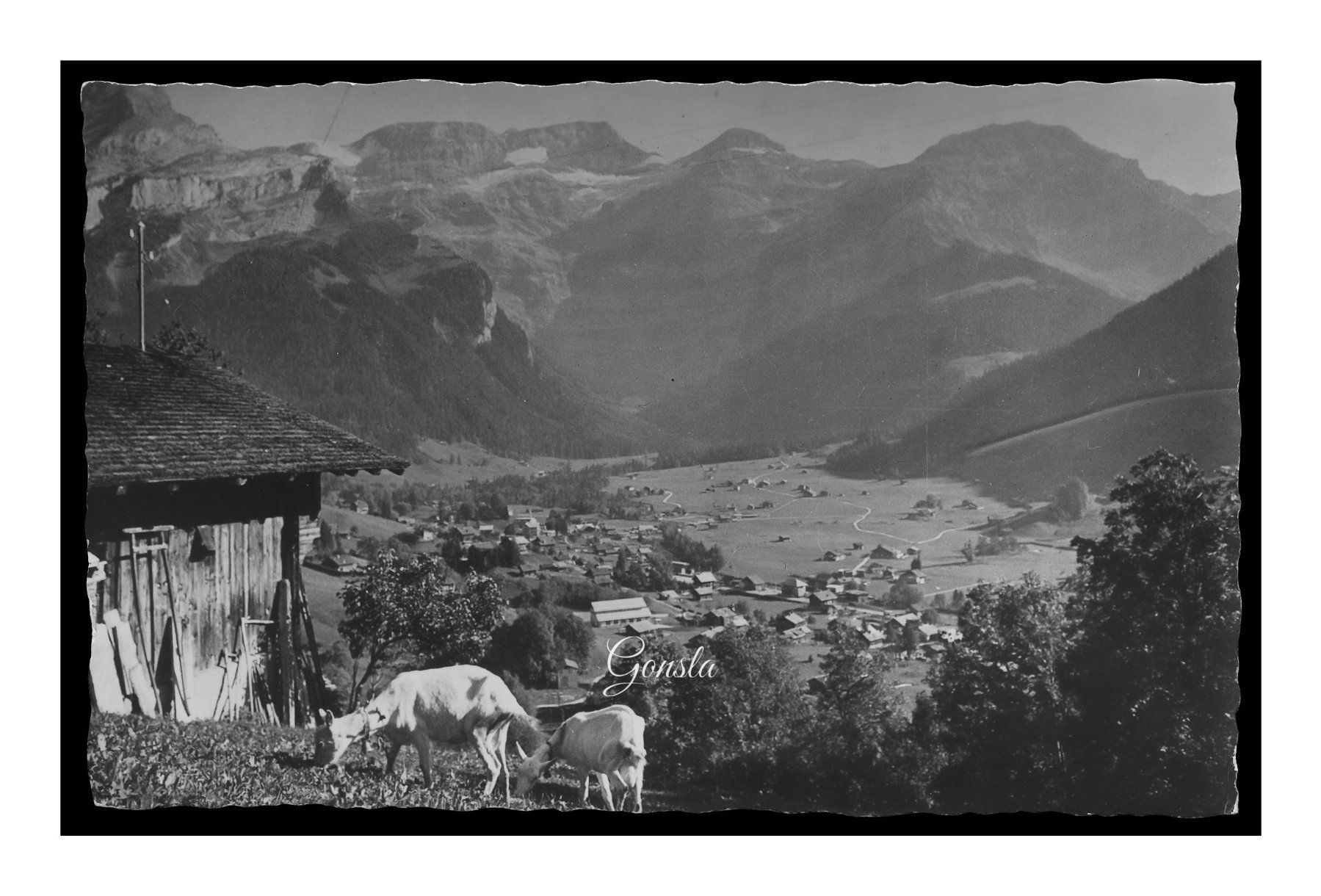 Cartes postales: LES DIABLERET - 1964 "Vue Générale" – D'occasion à Onex par Lagorel01