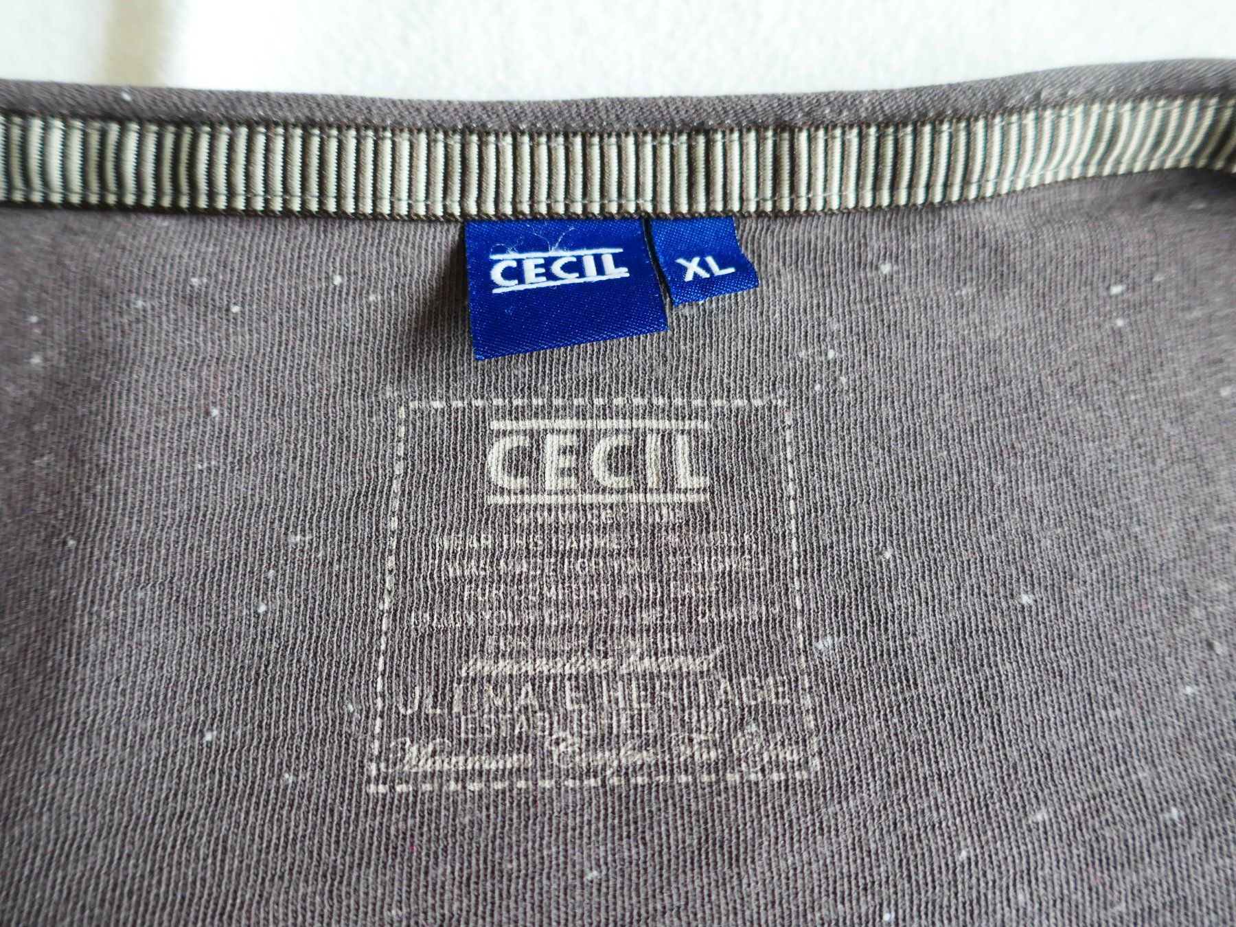 Cecil T-Shirts: NEU !  CECIL Langarmshirt   braun – Neu (gemäss Beschreibung) aus Volketswil von Cobra22 4
