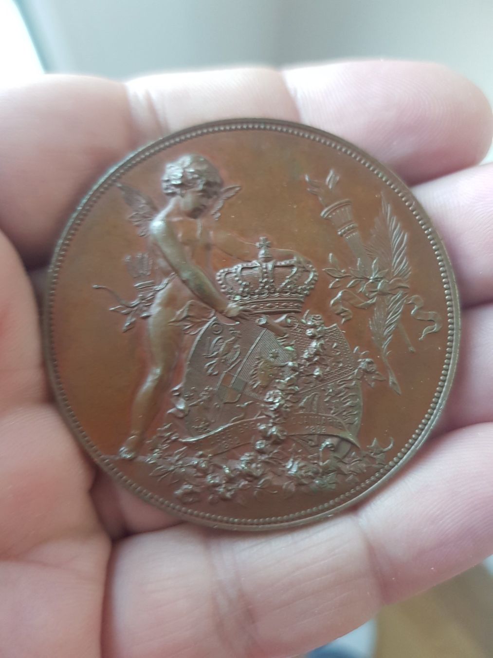 Médailles: Médaille Ferdinand de Roumanie – D'occasion à Meyrin par menelaos77 1