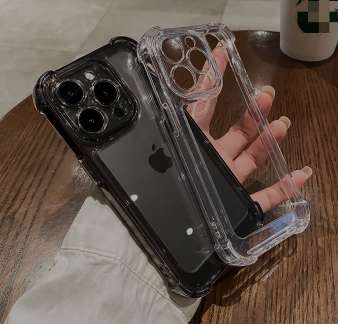 Cover & Protezioni schermo: Stylish iPhone 16 Pro Case, Clear Shockproof Cover – Nuovo e nell'imballaggio originale da Zürich venduto da andreZH 1