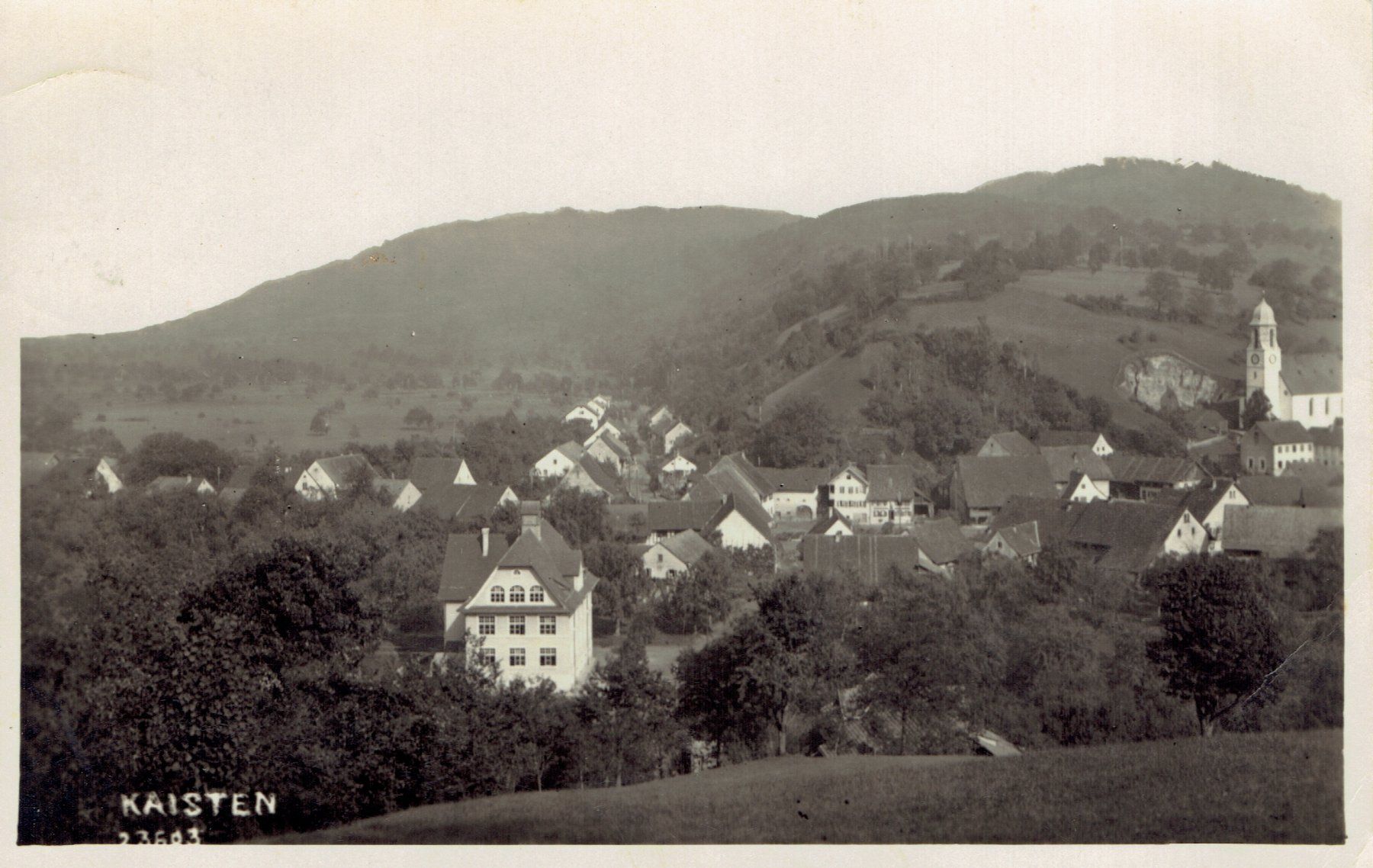Ansichtskarten: Kaisten AG, um 1930 – Gebraucht aus Otelfingen von Schmitte9