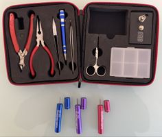 Coil Master Wickeltasche Set, Top Zustand, Komplett!