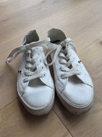 Weisse Sneakers, ideal für den Frühling, Grösse 38