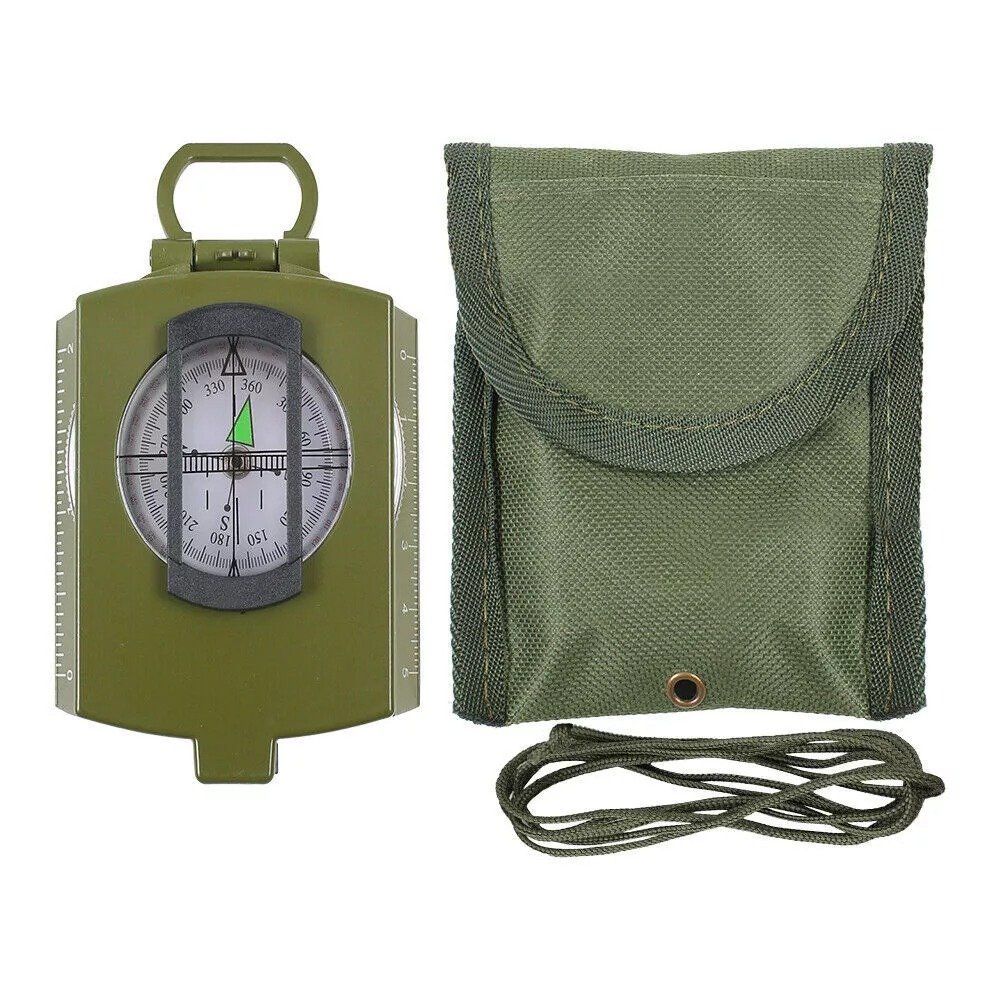 GPS & Strumenti di misurazione: Metallgehäuse  Armee kompass Marschkompass mit Beutel – Nuovo (secondo la descrizione) da Kirchdorf AG venduto da csnmclub